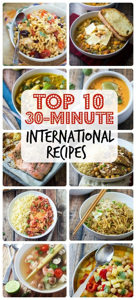 easy international recipes