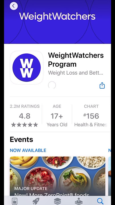 how do i update my weight watchers app
