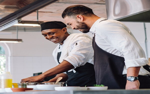 cooking with kitchen