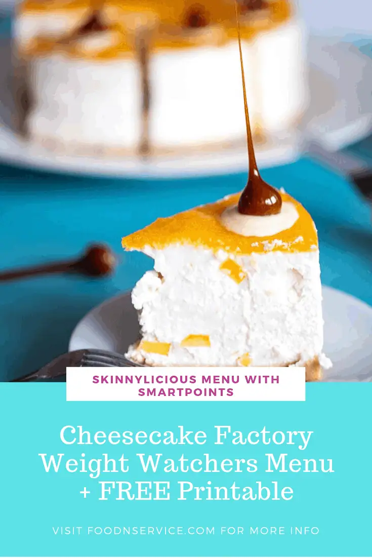 weight watchers cheesecake factory