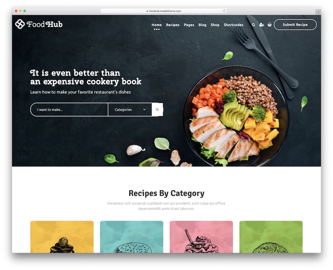 website for food