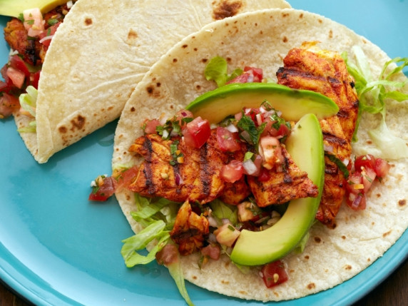 Asian-Inspired Grilled Swordfish Skewers with Coconut, Key Lime & Green Chile Sauce