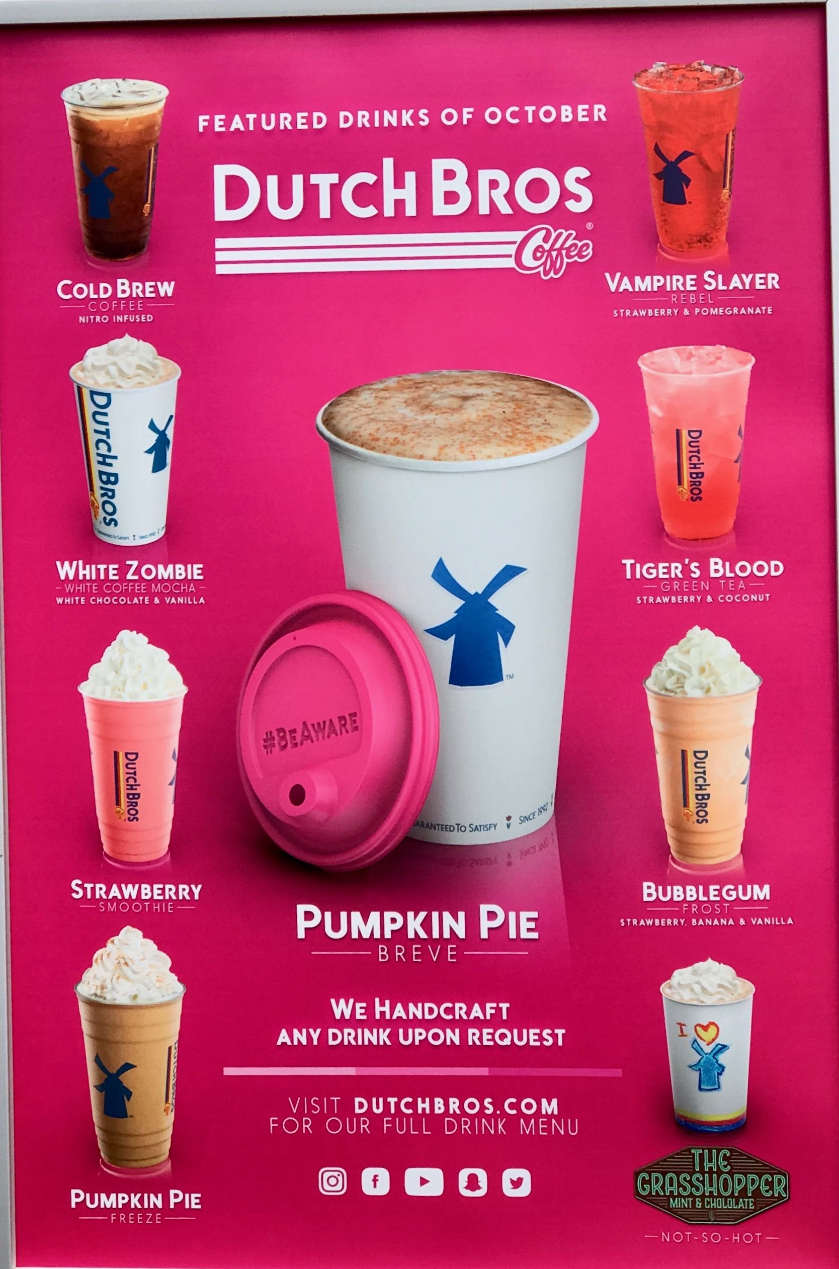 dutch bros drink ideas