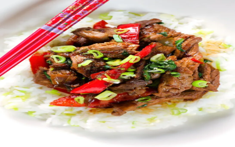 Quick Thai Street Food-Style Beef Stir-Fry with Purple Basil and Chiles