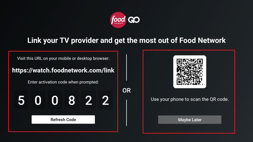 foodnetwork com link