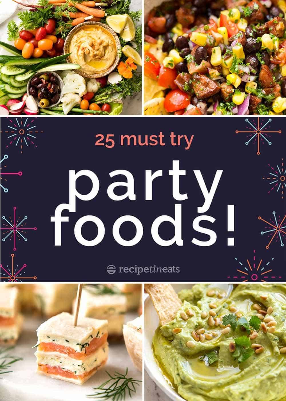 easy food recipes for party