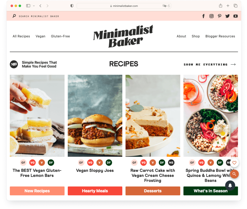 best food sites