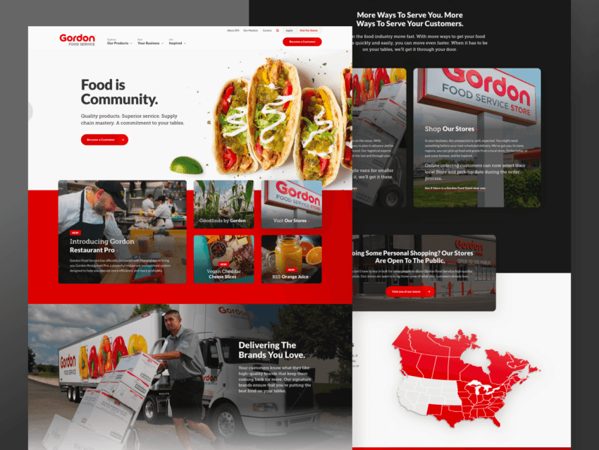 foodservice websites