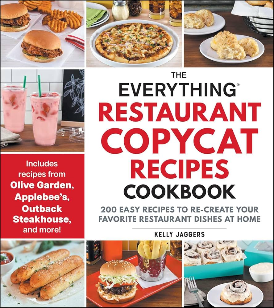 restaurant recipe book