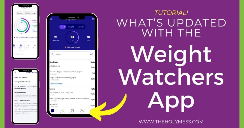 how do i update my weight watchers app