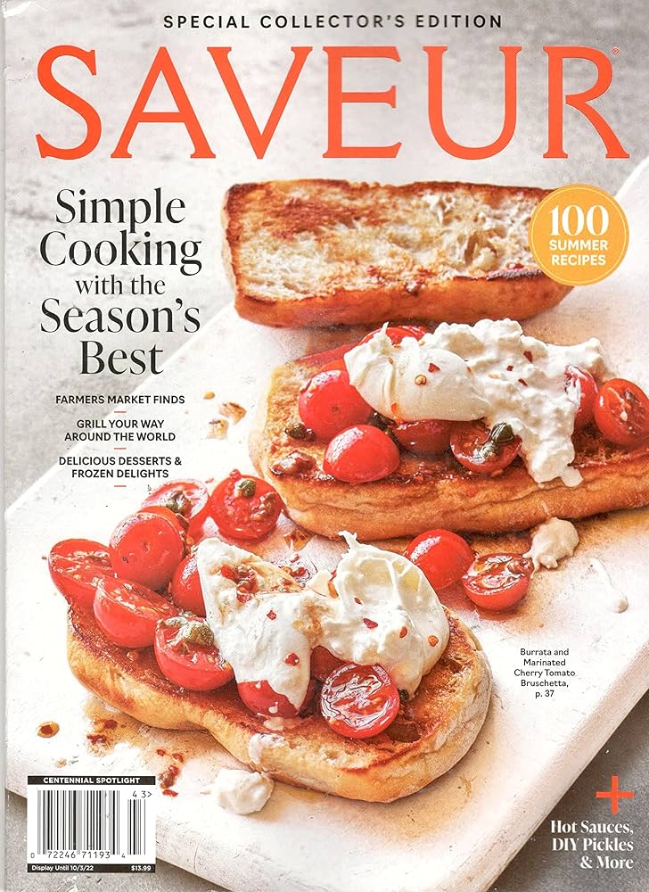 saveur magazine recipes