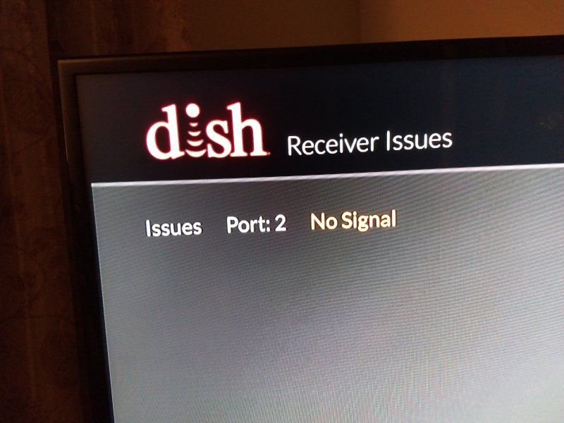 dish no signal
