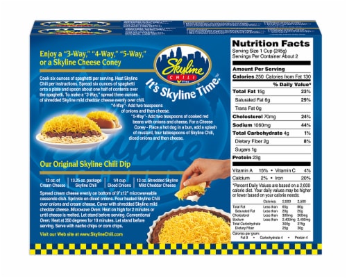 skyline nutrition facts
