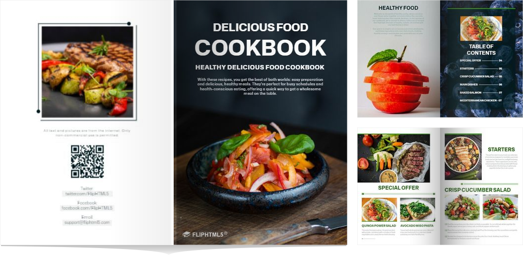free online recipe book