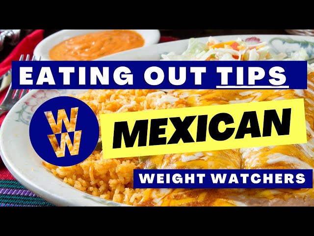 mexican restaurant weight watchers
