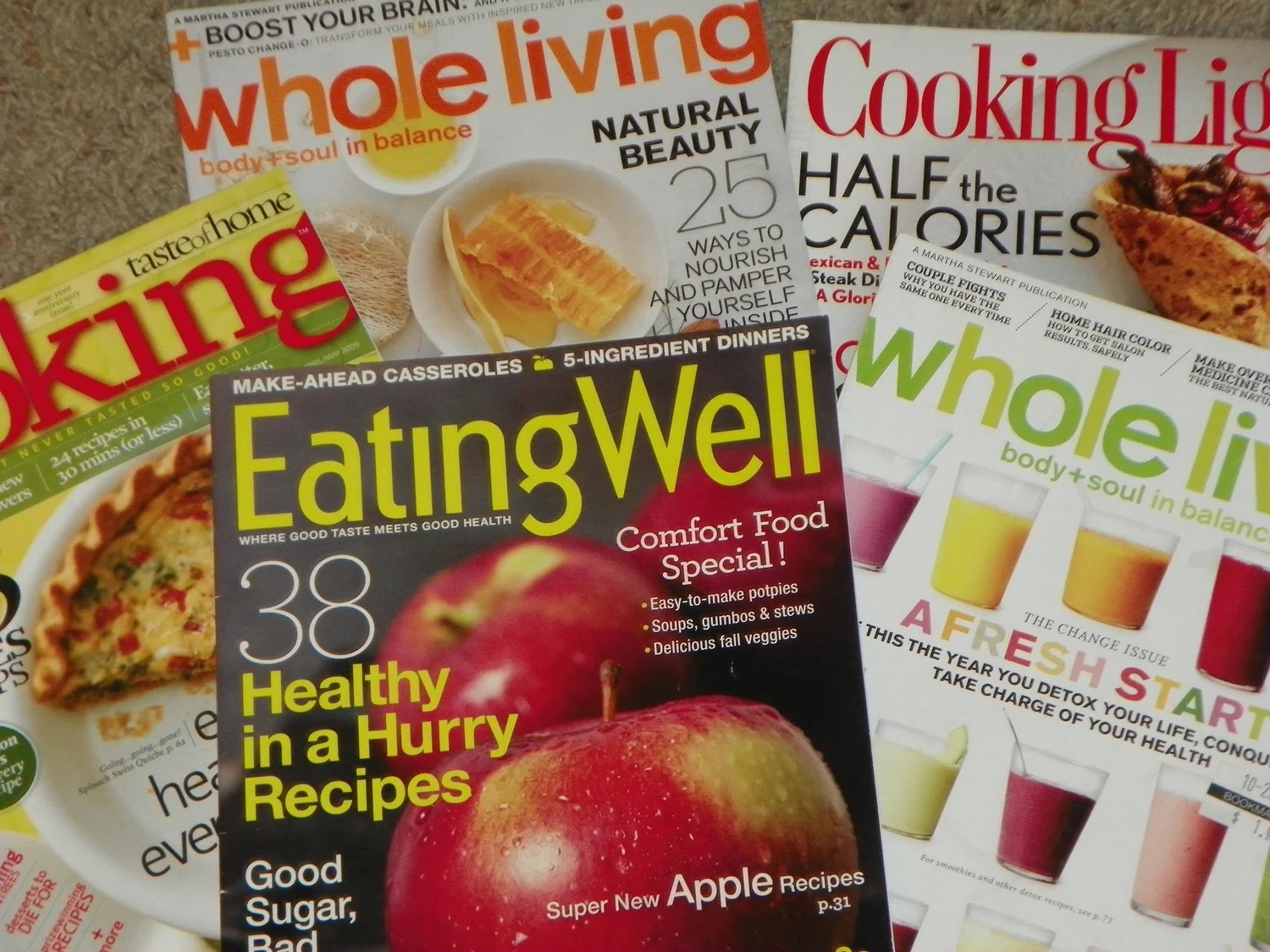 healthy cooking magazines