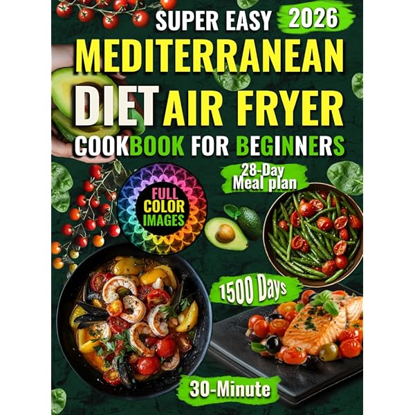 mediterranean diet air fryer cookbook