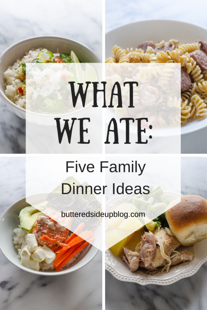 dinner for 5 ideas