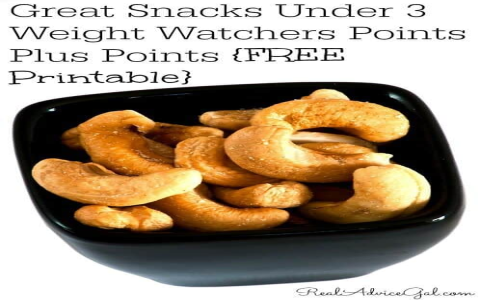 snacks for weight watchers