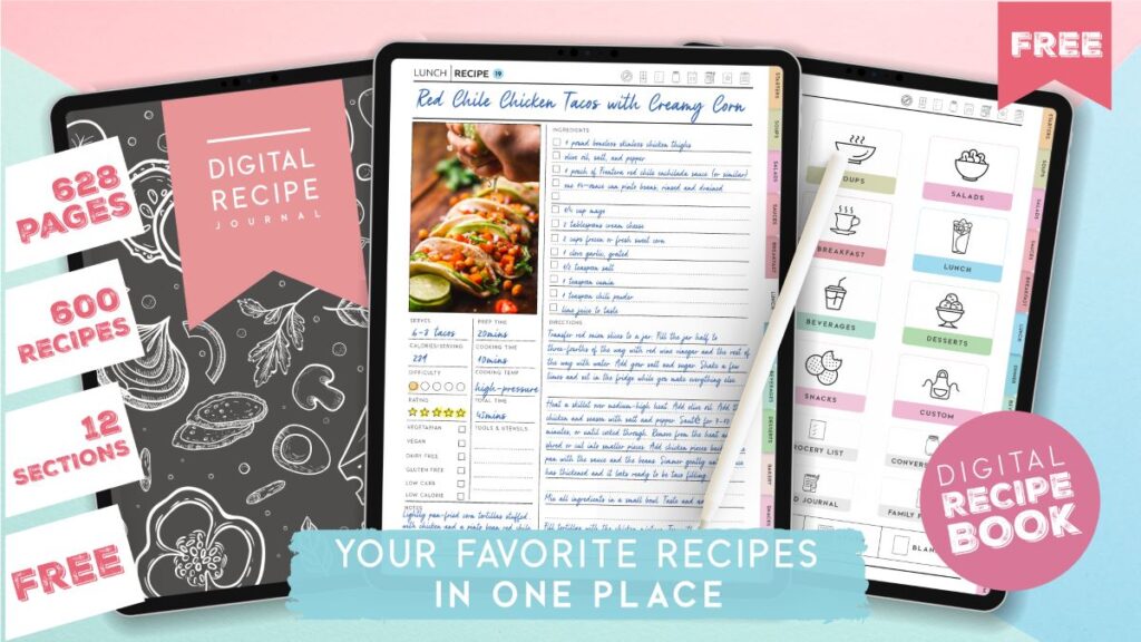 free online recipe book