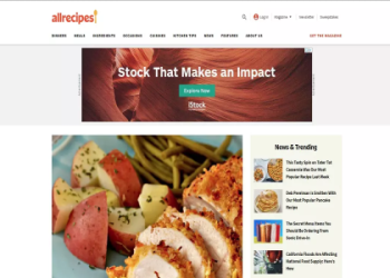 cool food websites
