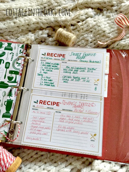 diy recipe book ideas