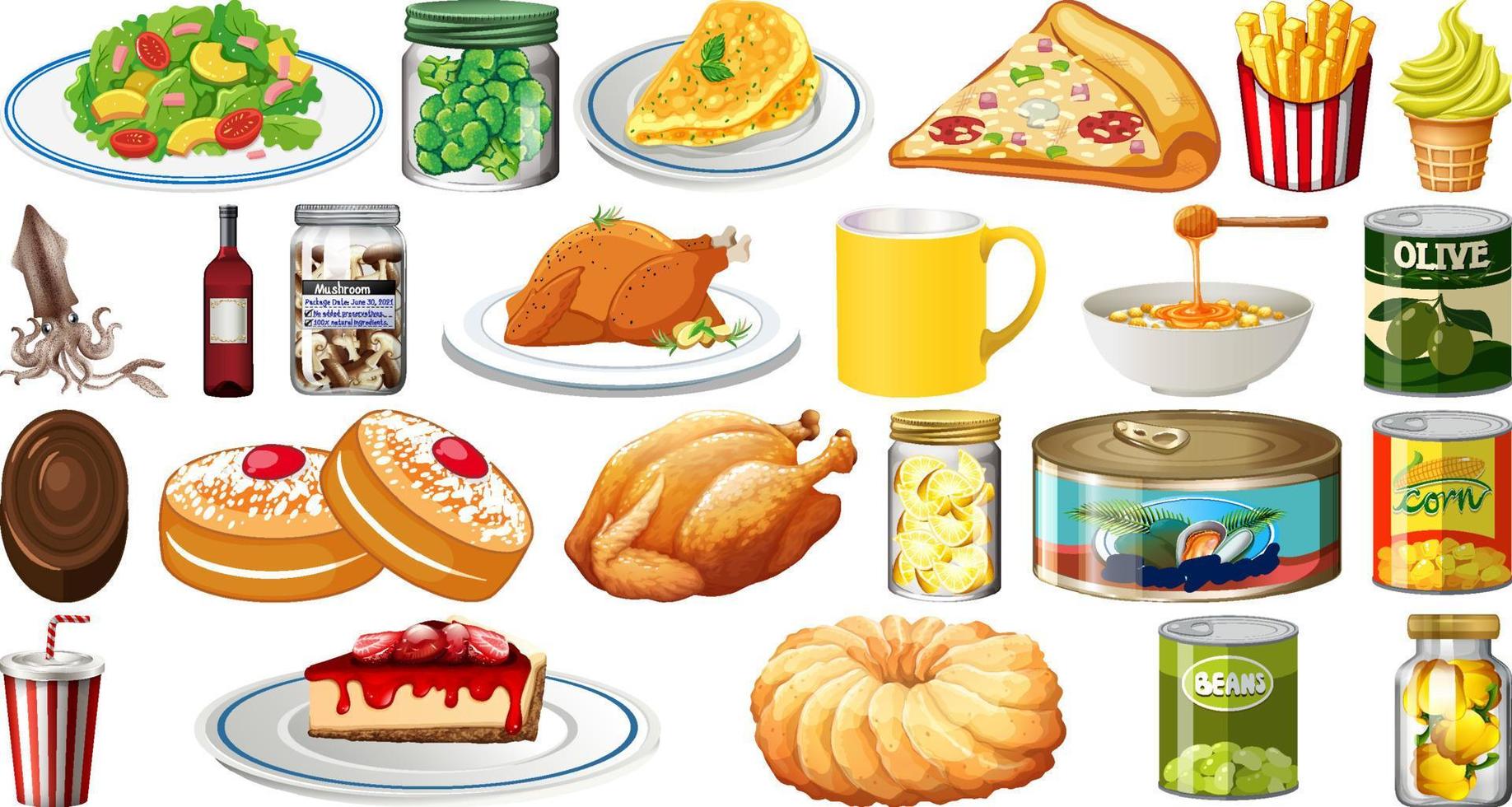 pictures of different foods