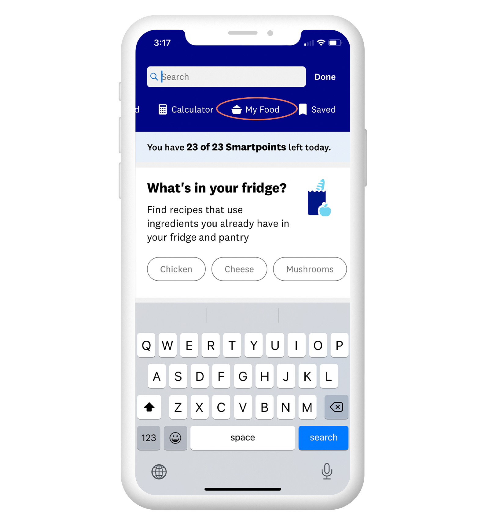 how to create a recipe on ww app