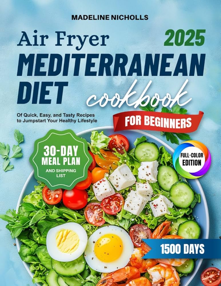 mediterranean diet air fryer cookbook
