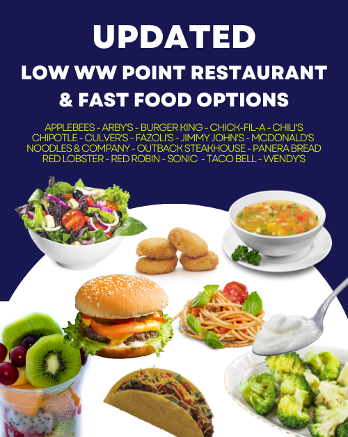weight watcher restaurant guide