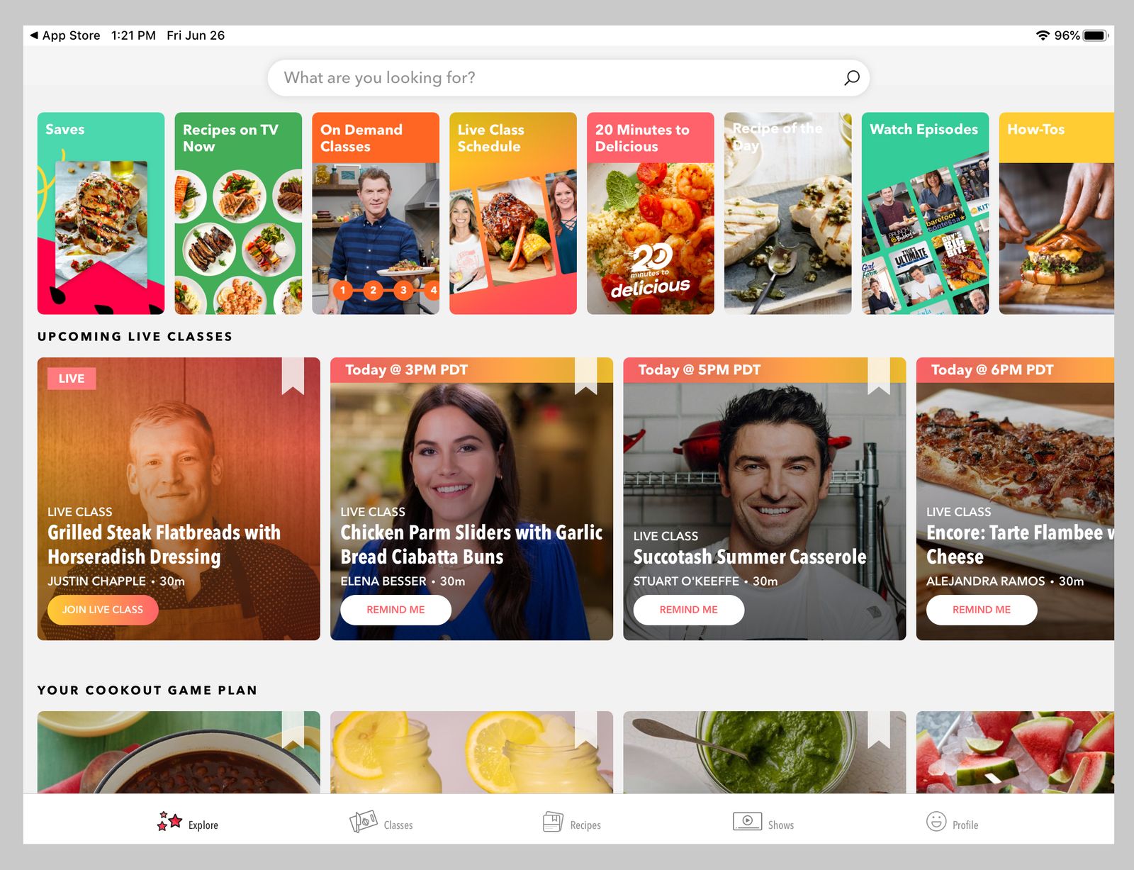 food network recipes app