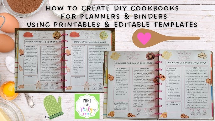 diy recipe book ideas