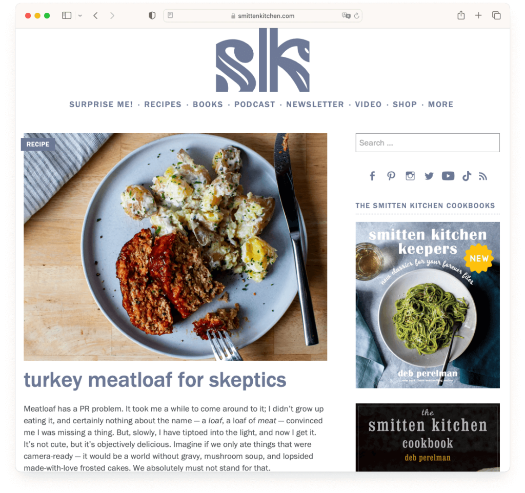 best cooking websites