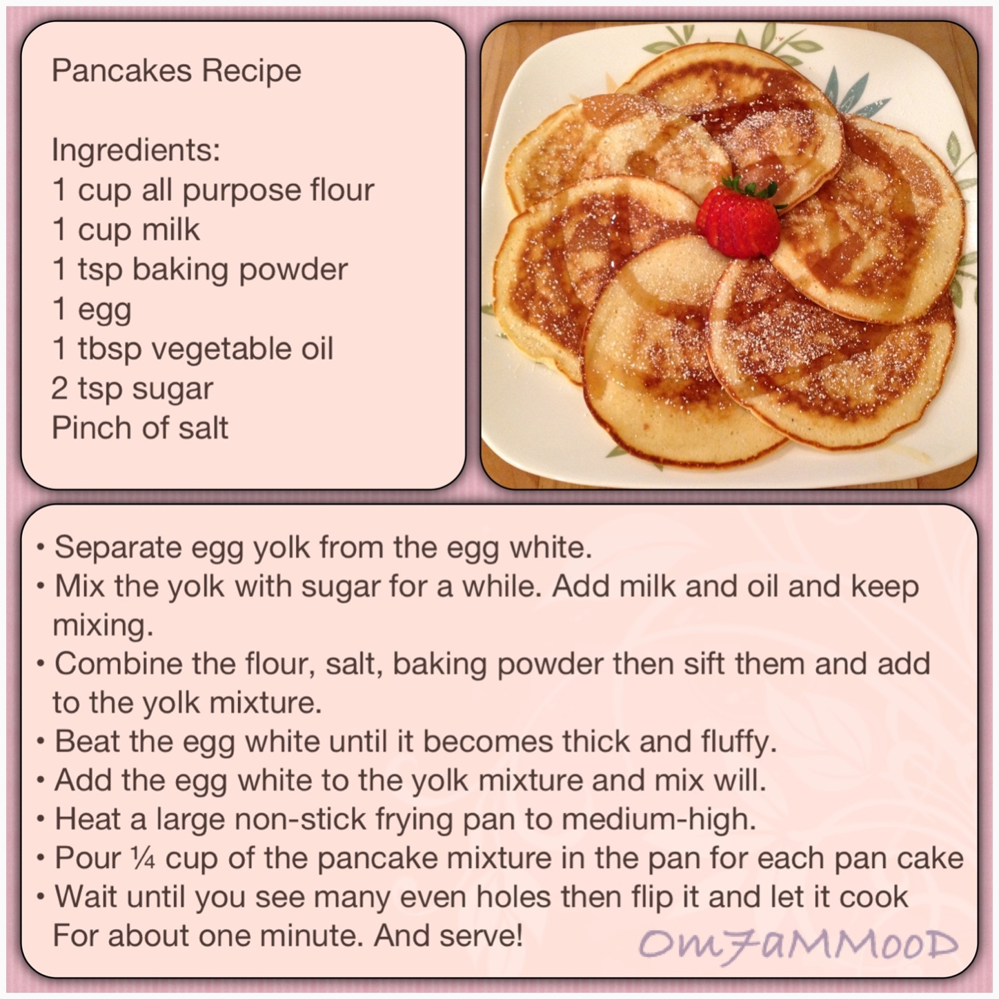 recipes in english