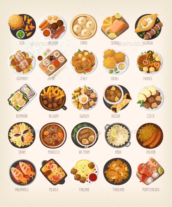 cuisines of food
