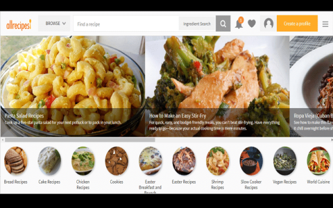 best cooking websites