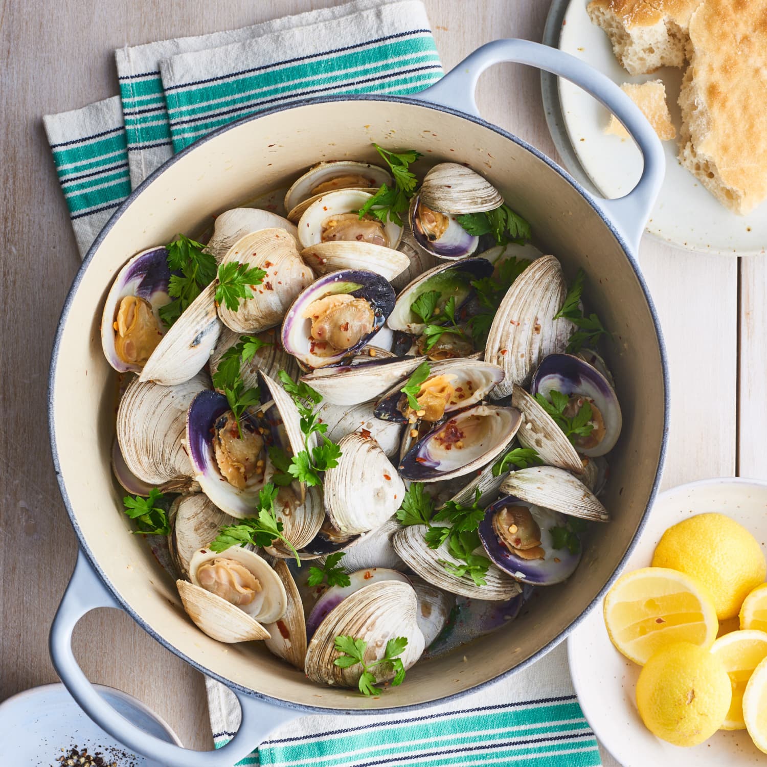 steamed clams recipe