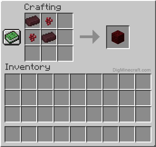 red nether brick recipe