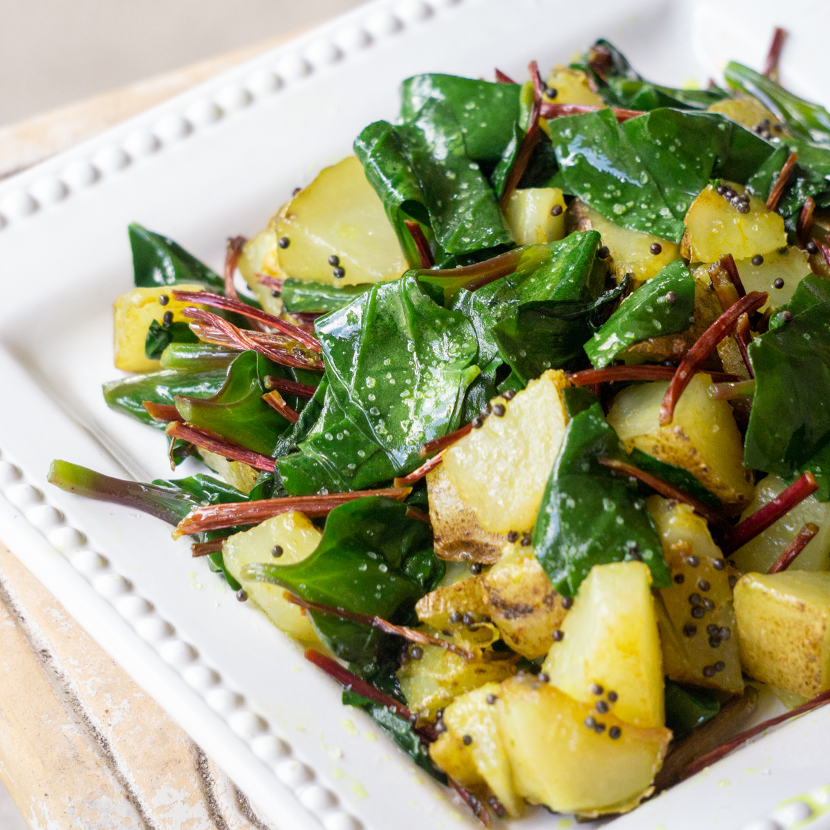 vine spinach recipes