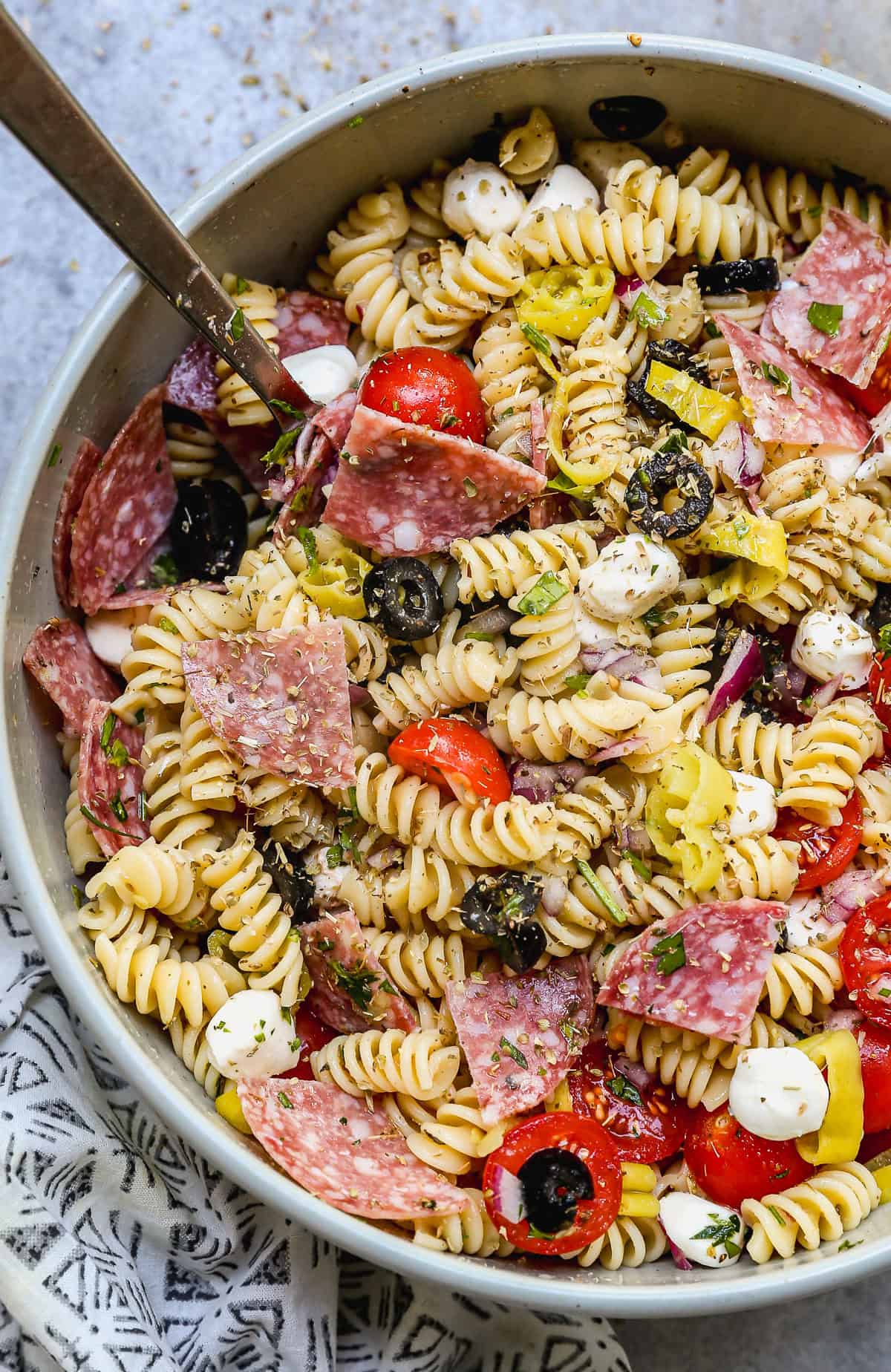 rotini pasta salad recipe