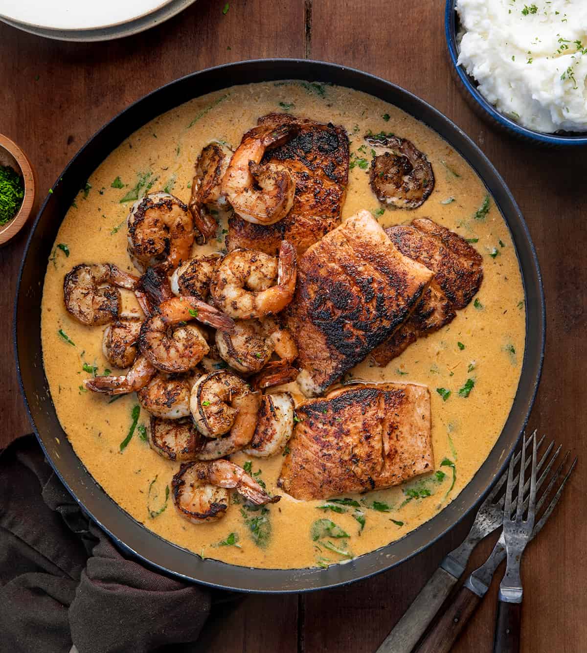 shrimp and salmon recipe