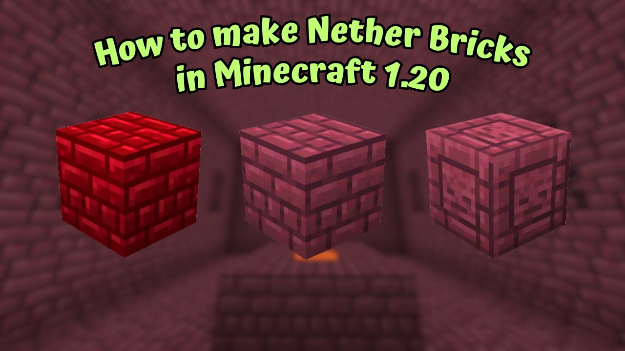 red nether brick recipe