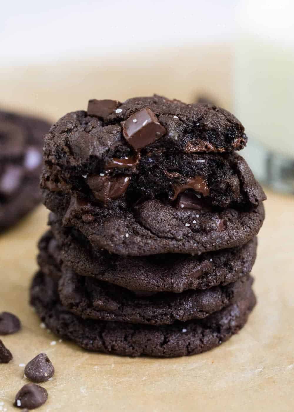 triple chocolate chip cookies recipe
