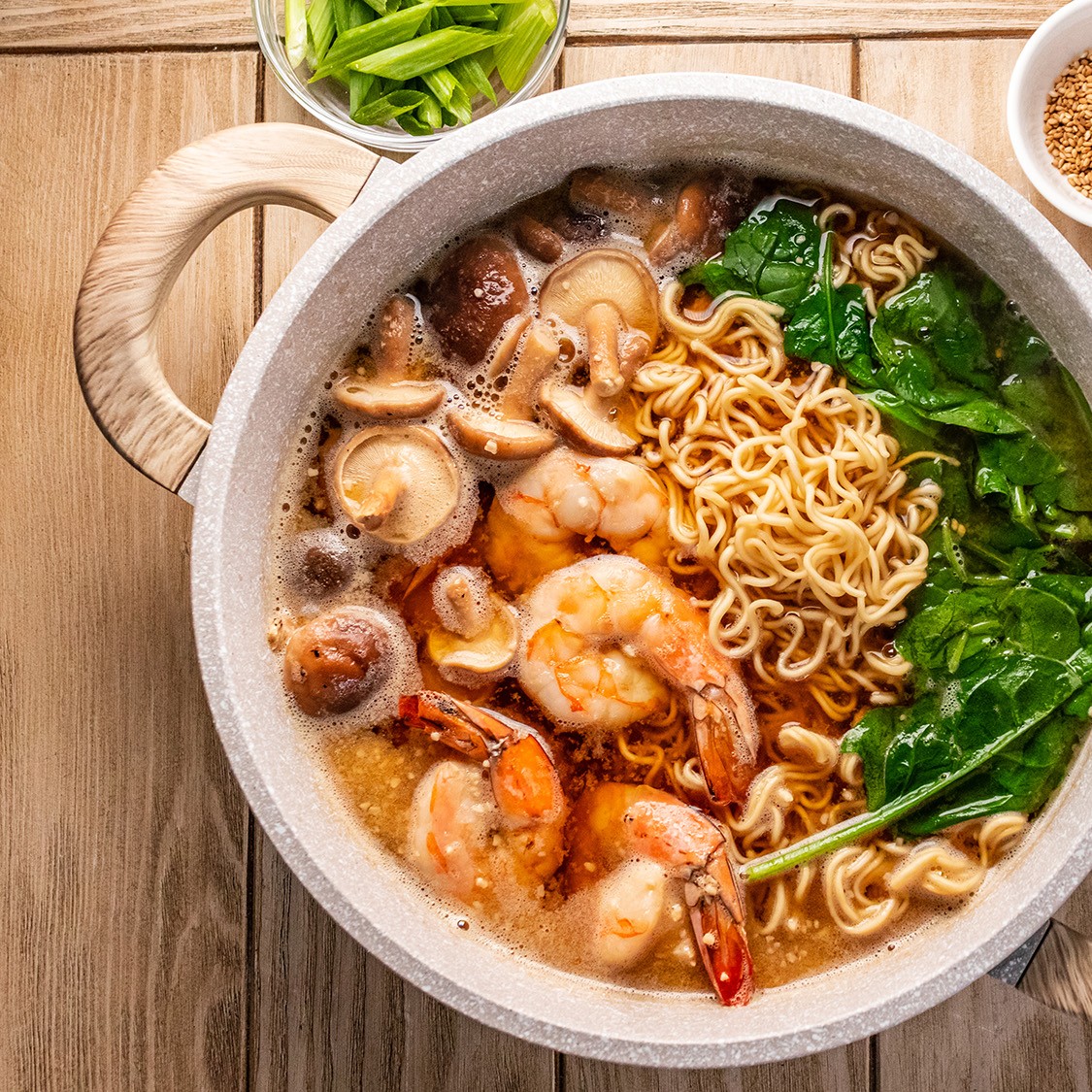 shrimp and ramen noodle recipe