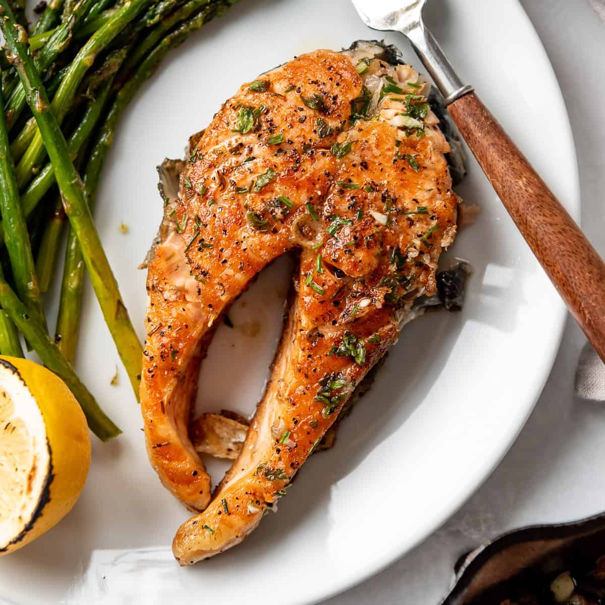 salmon steaks recipe