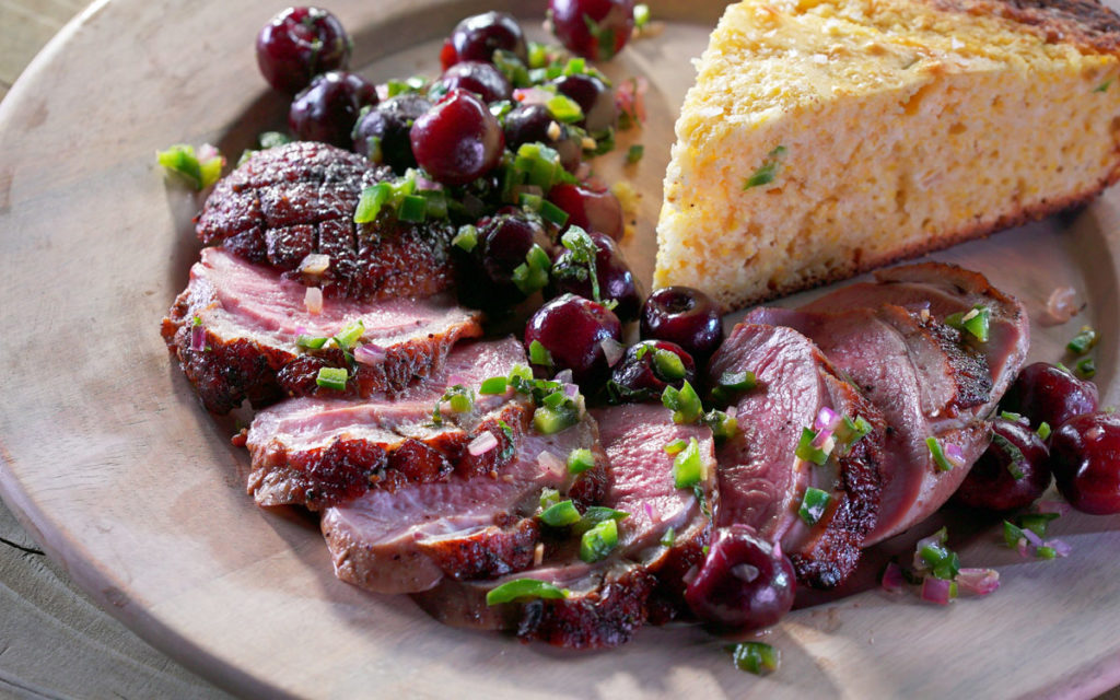 smoked duck breast recipe