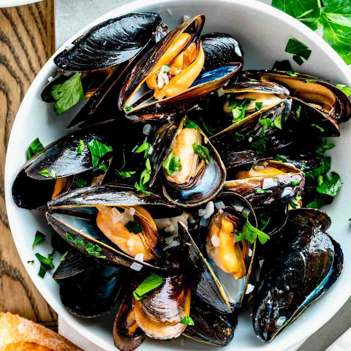 steamed mussels recipe