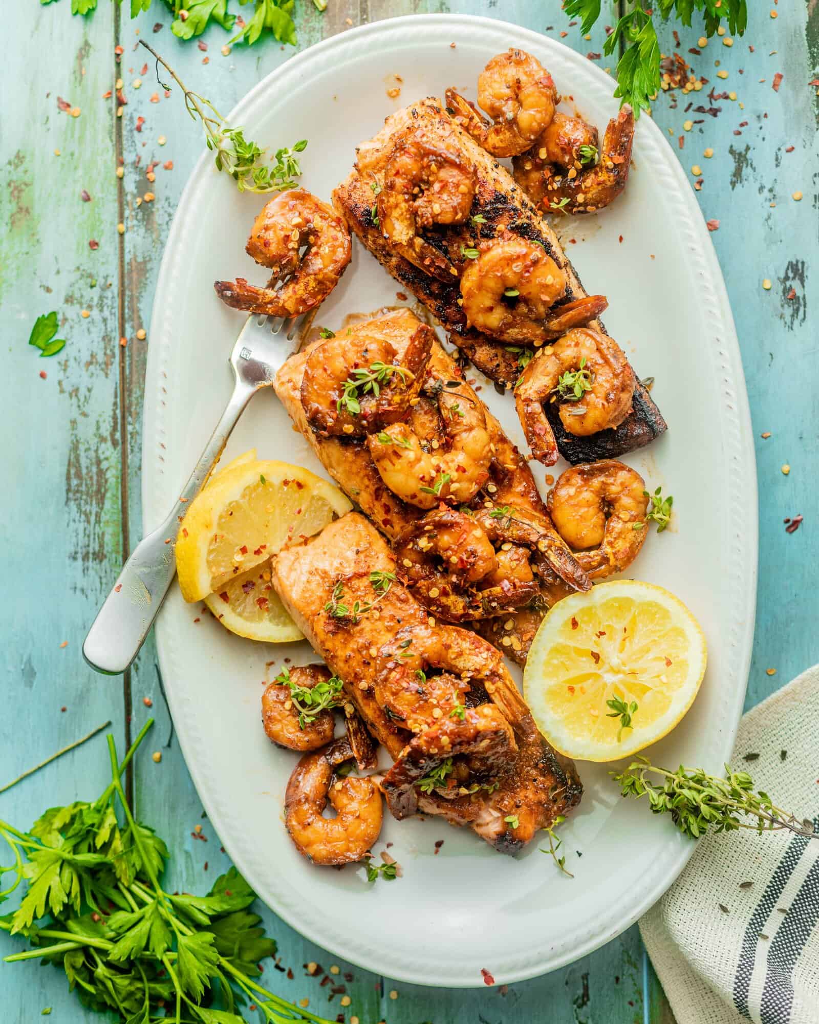 shrimp and salmon recipe