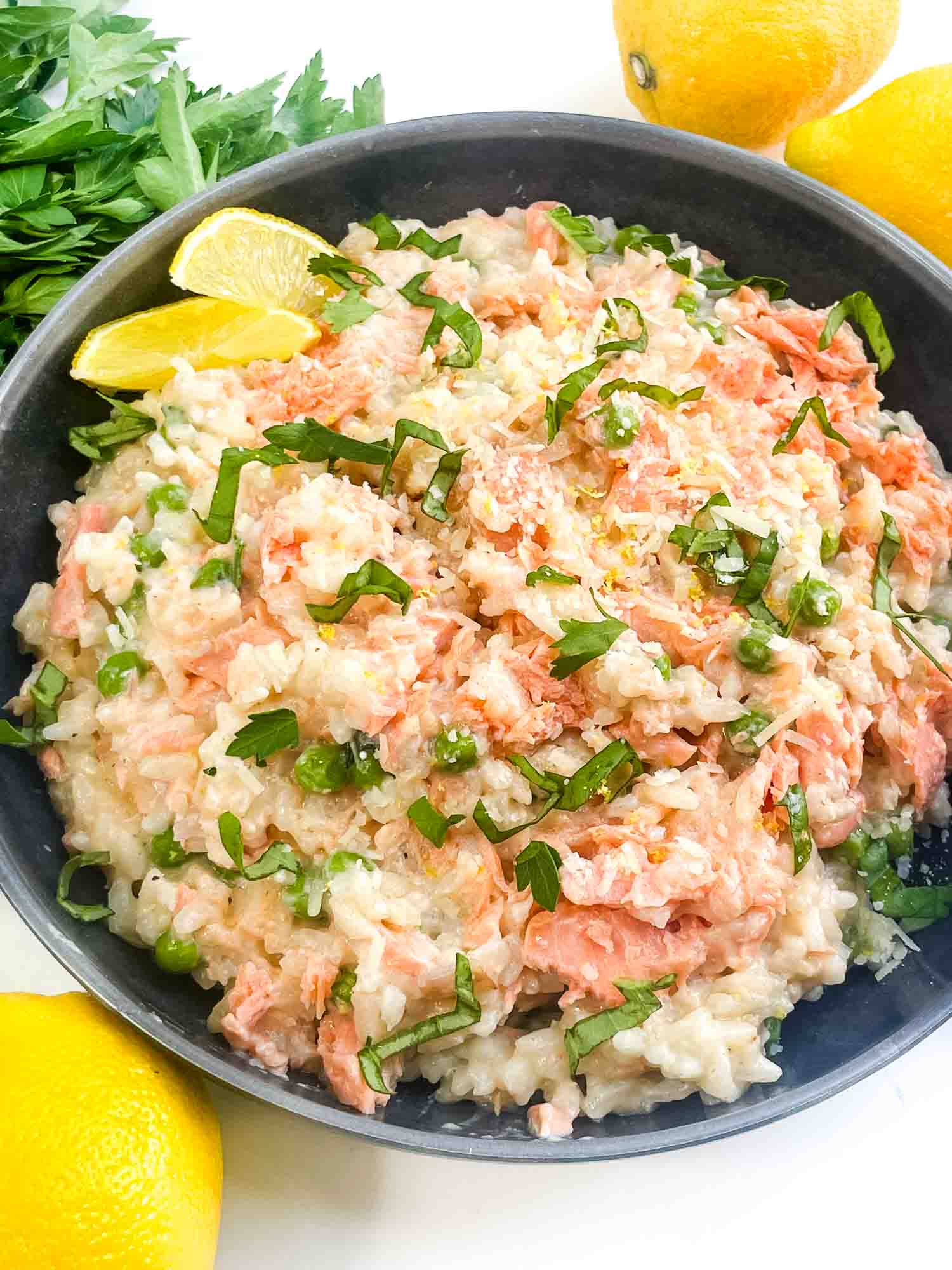 salmon risotto recipe