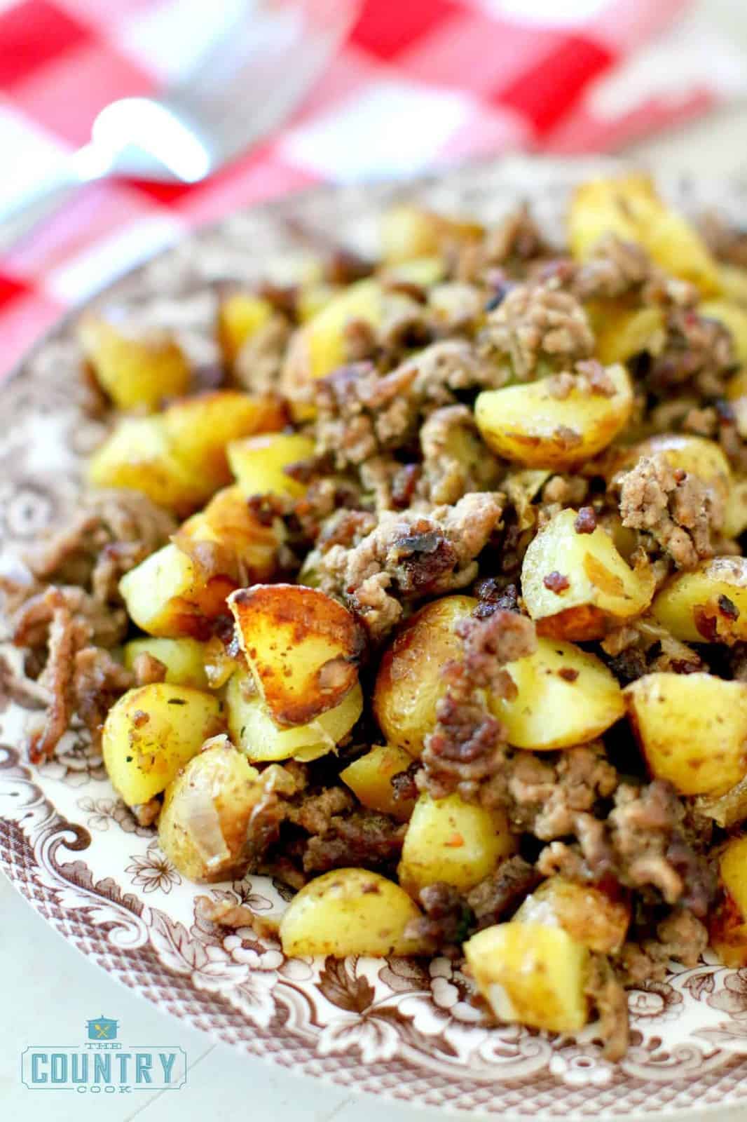 recipes using hamburger and potatoes